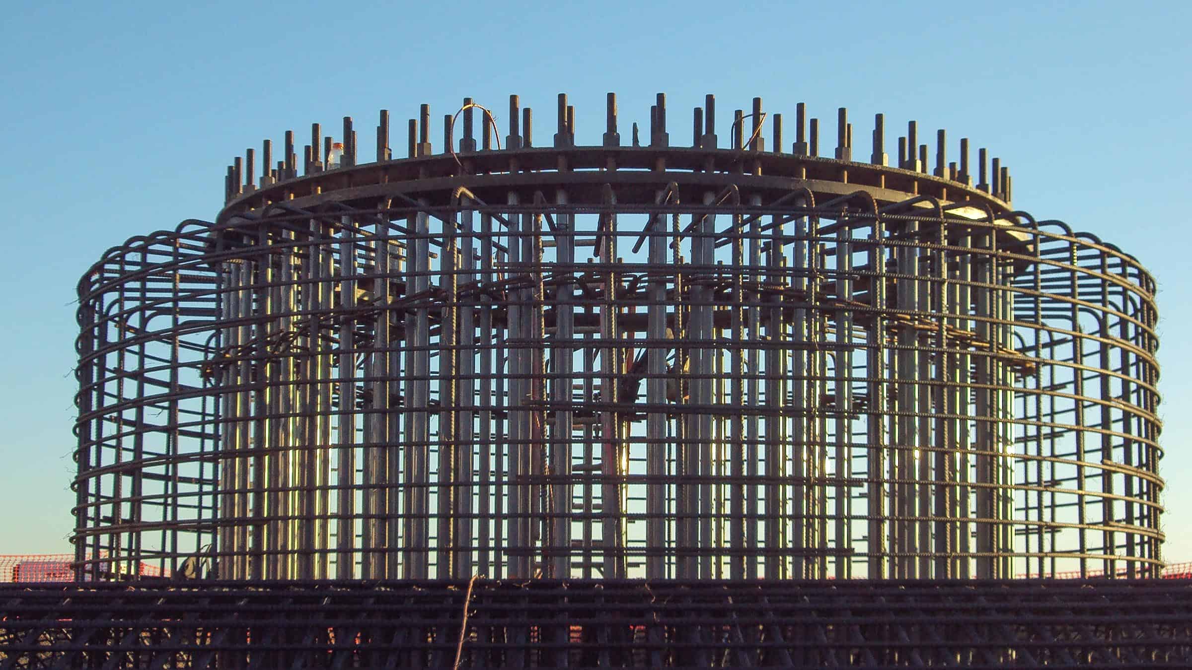 Alliance Energy - Bent Tree Wind Farm - Rebar Close-up