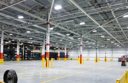 General Motor - Wentzville Body Shop Interior Elevated Ceilings