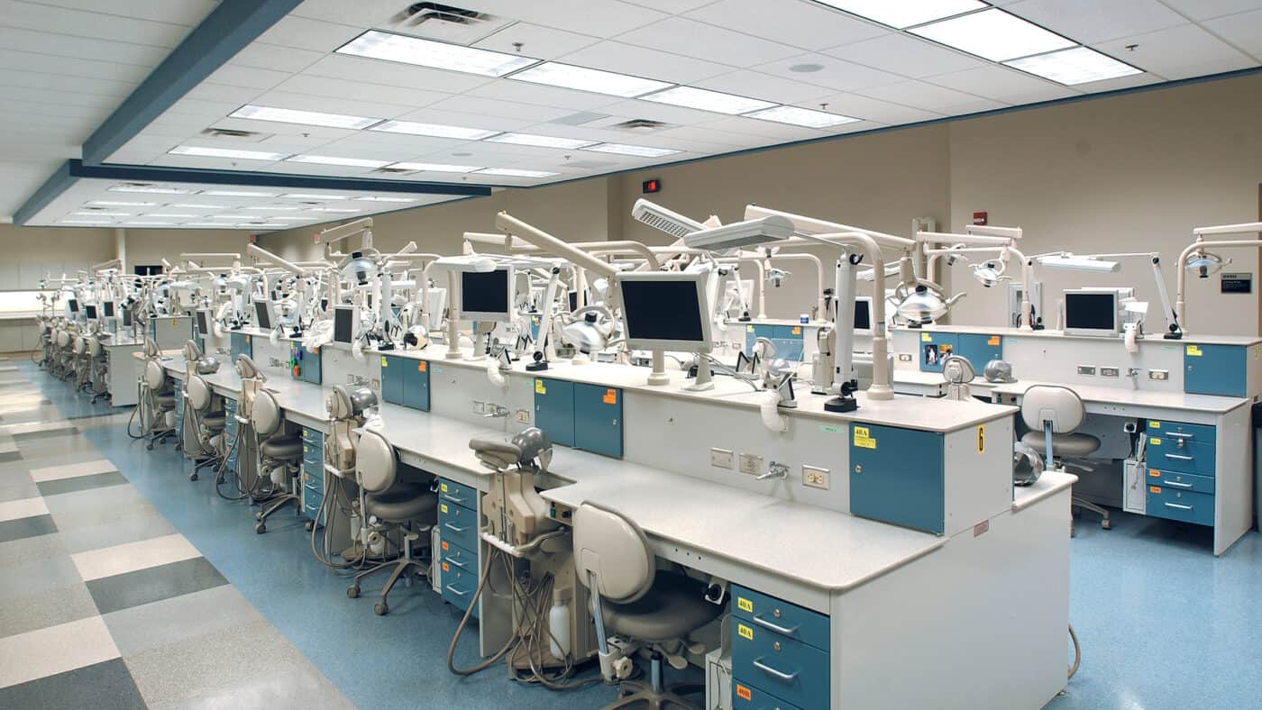 Marquette University School of Dentistry Classroom with Equipment