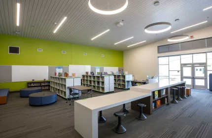 Natomas Unified School District - Paso Verde K-8 School Library Interior