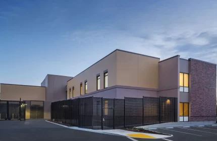 Universal Health Systems - Sierra Vista Hospital Exterior Lit at Dusk